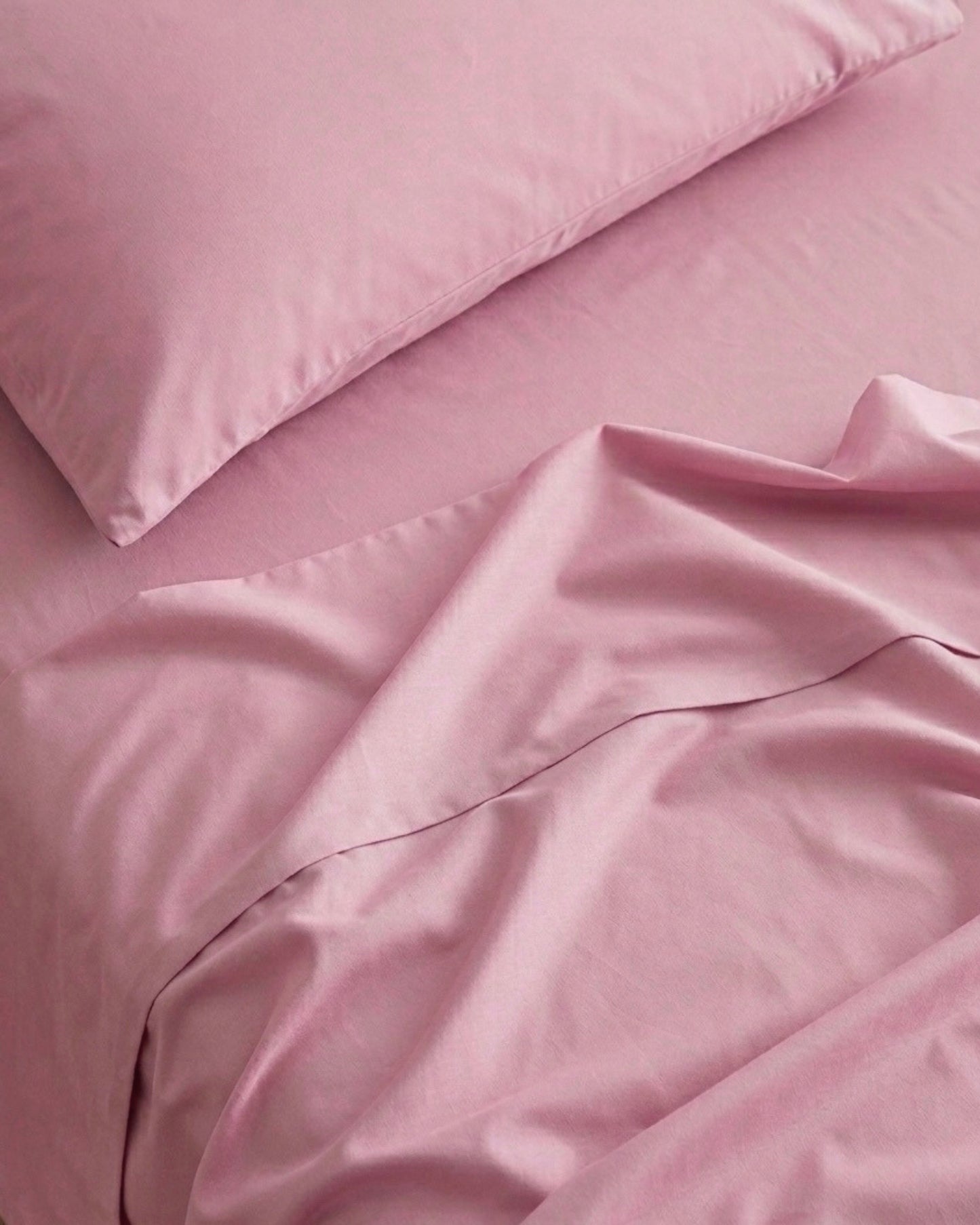 Lightweight Pink Flat Sheet