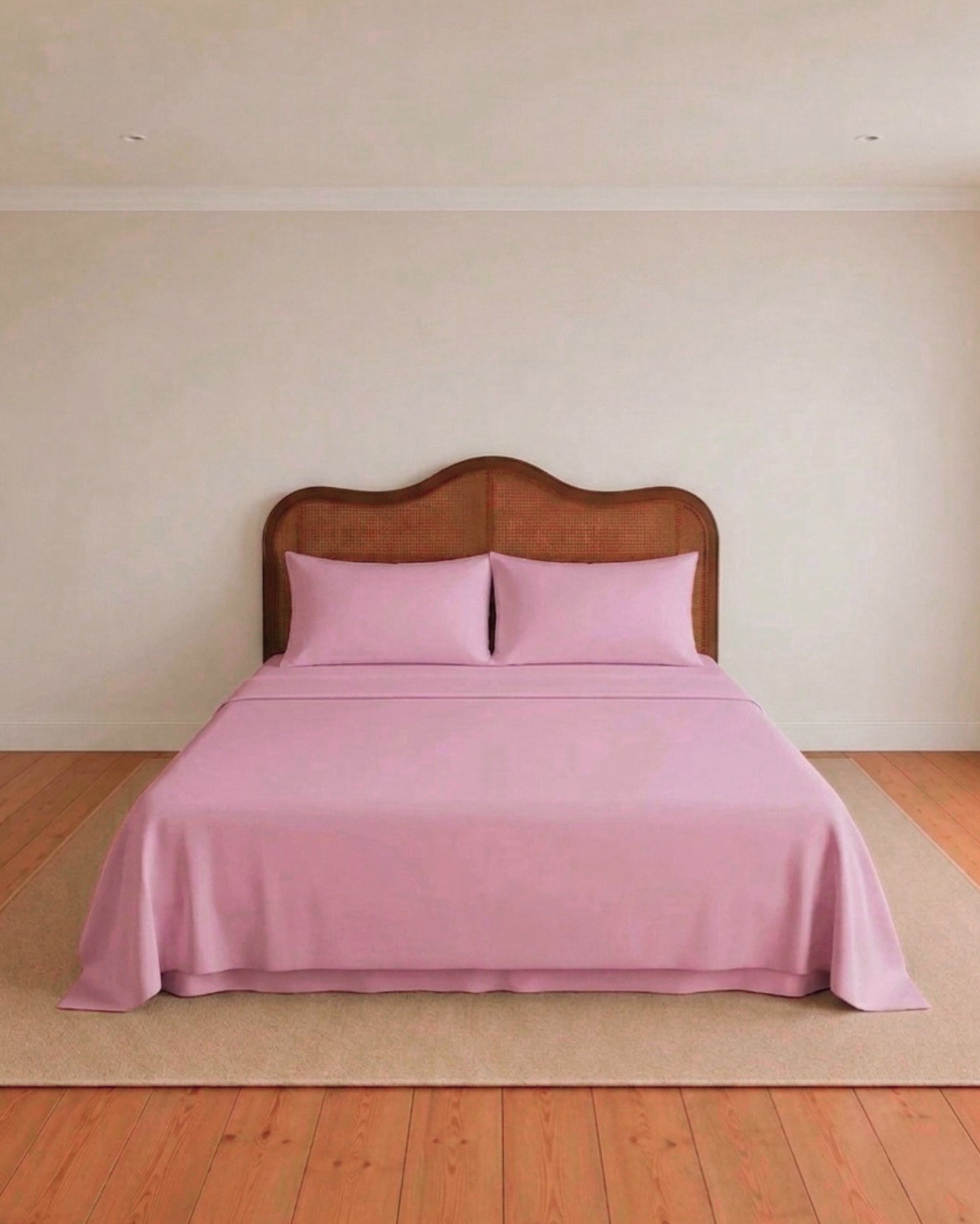 Lightweight Pink Flat Sheet