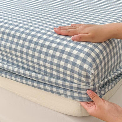 Gingham Fitted Sheet