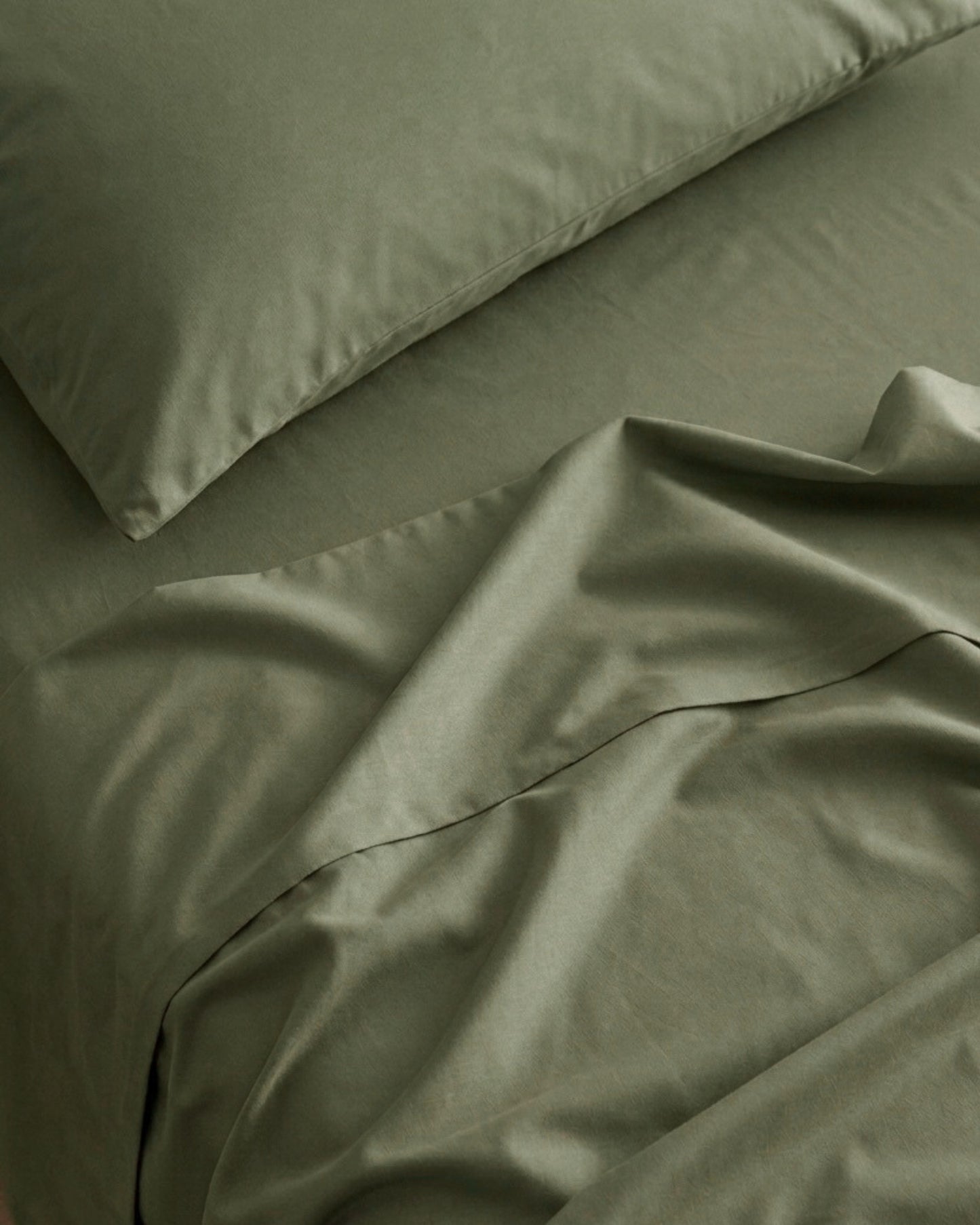 Lightweight Khaki Flat Sheet