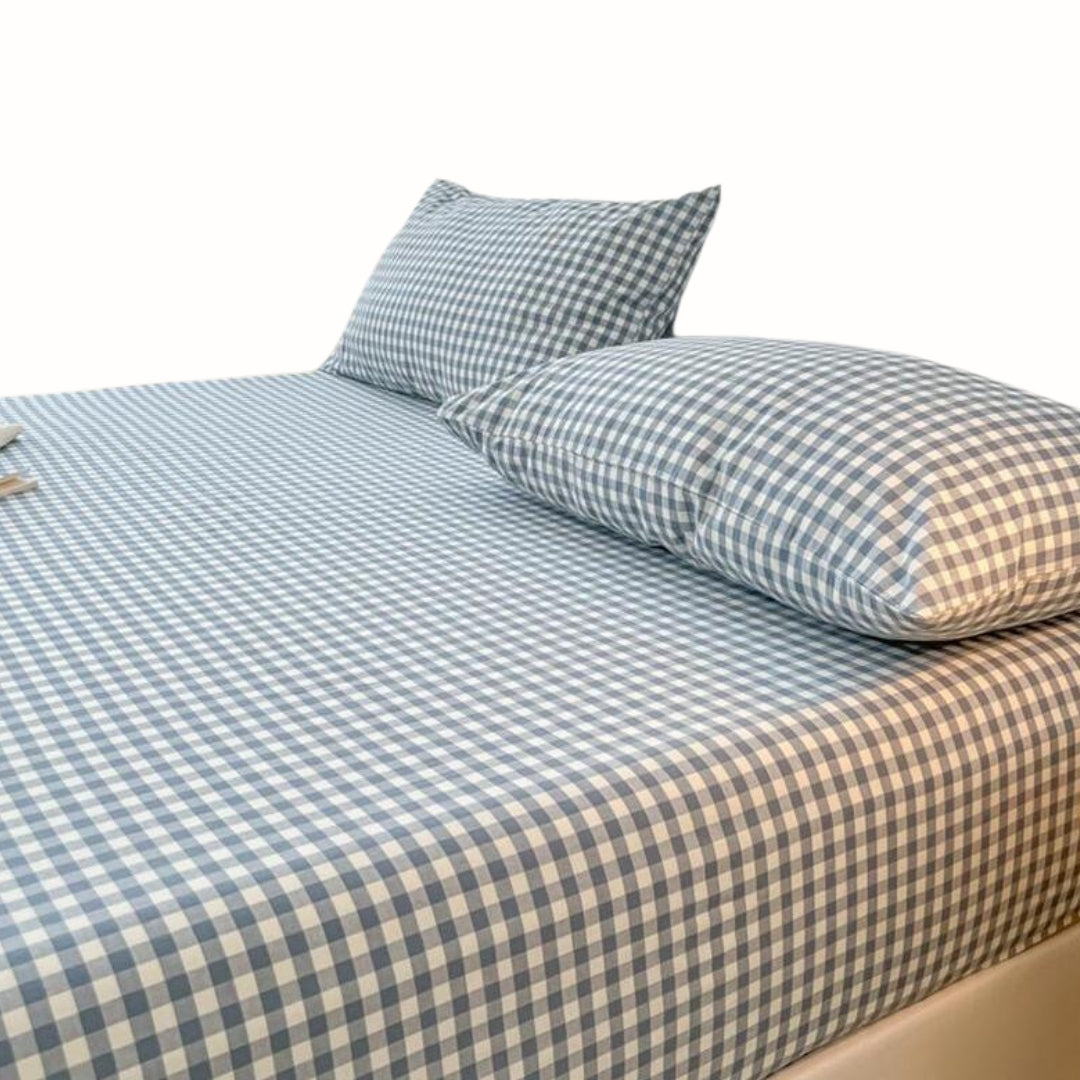 Gingham Fitted Sheet