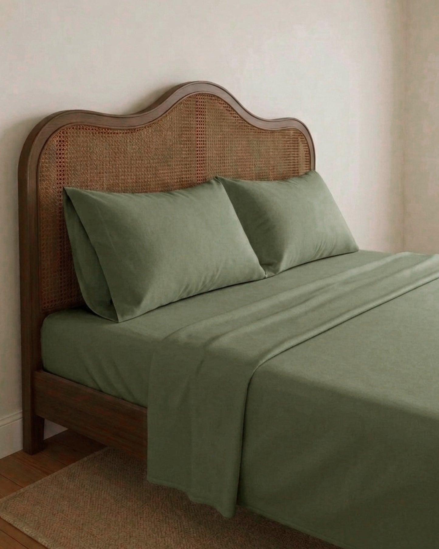 Lightweight Khaki Flat Sheet