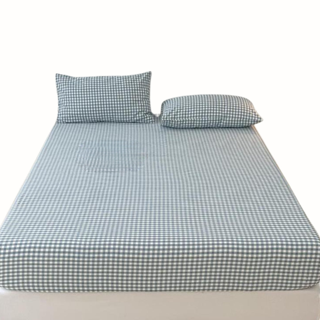 Gingham Fitted Sheet