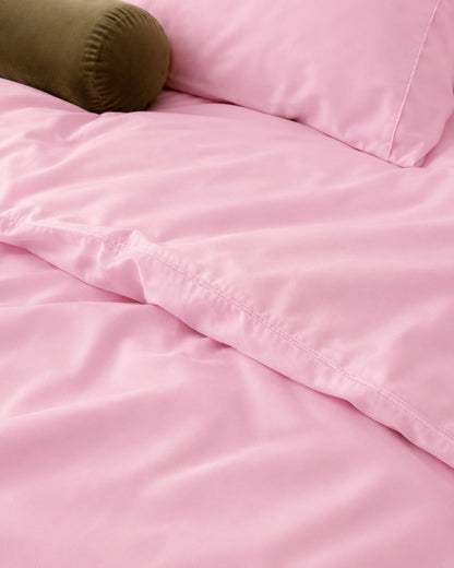 Lightweight Pink Quilt Cover Set
