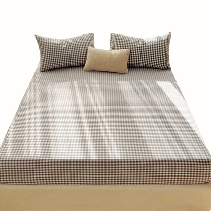 Gingham Fitted Sheet