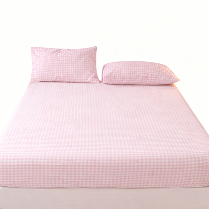 Gingham Fitted Sheet