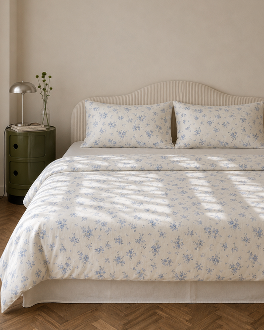 Fleur Cotton Quilt Cover Set