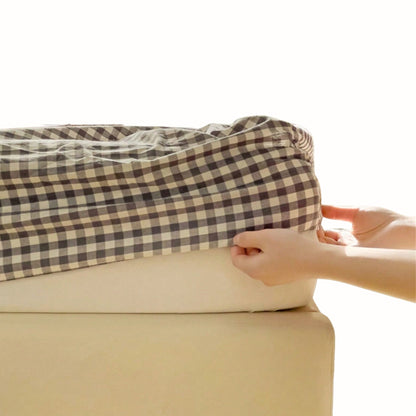 Gingham Fitted Sheet