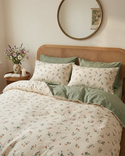 Rhea Cotton Quilt Cover Set