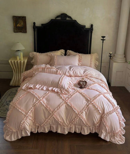 Andrea Pink Quilt Cover Set