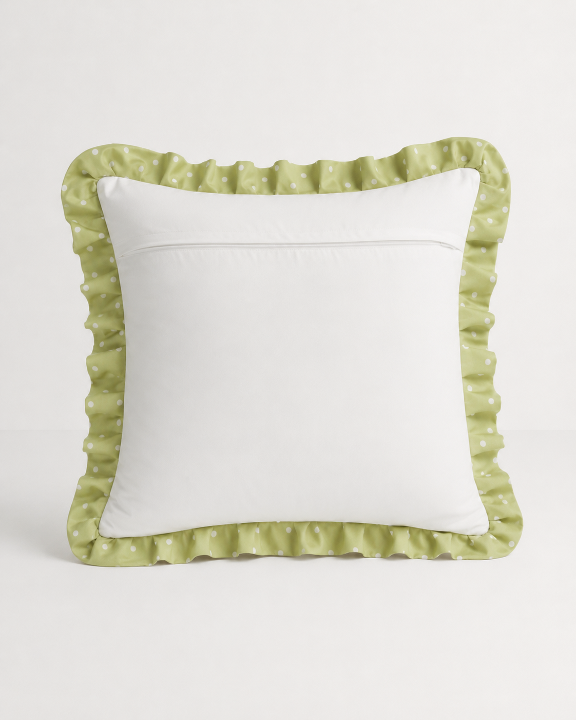 Green Polka Dot Cushion Cover