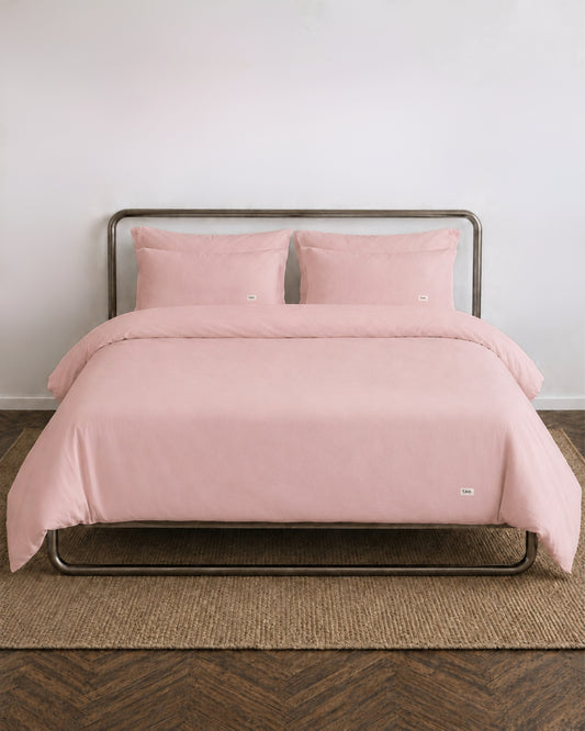 Talia Blush Quilt Cover Set