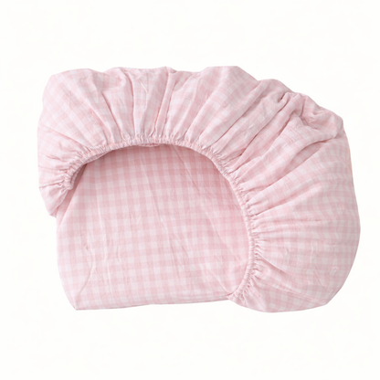 Gingham Fitted Sheet