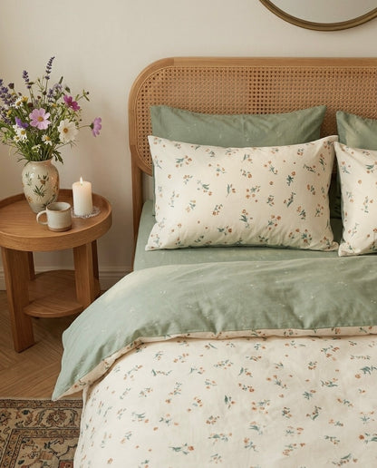 Rhea Cotton Quilt Cover Set