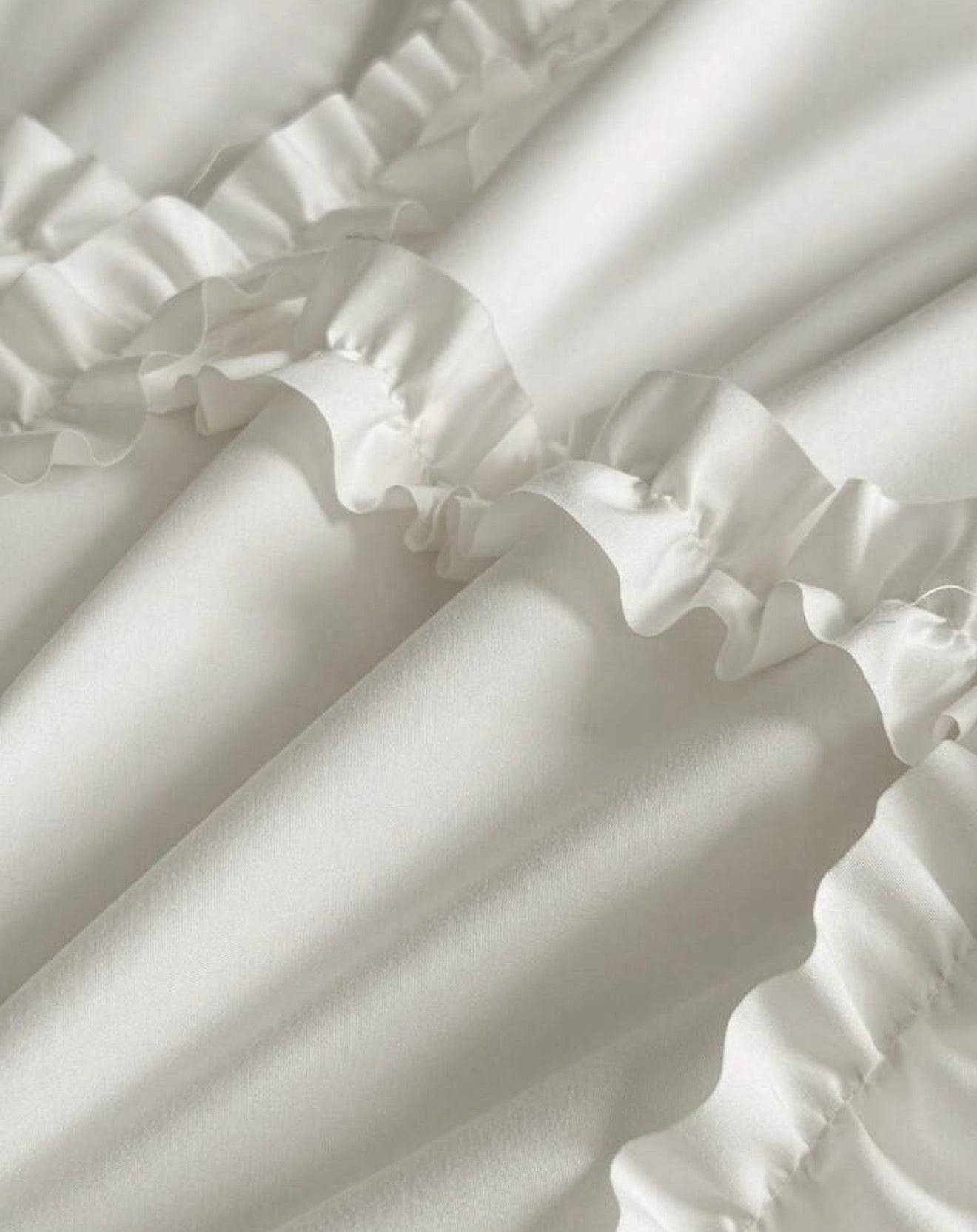 Andrea White Quilt Cover Set
