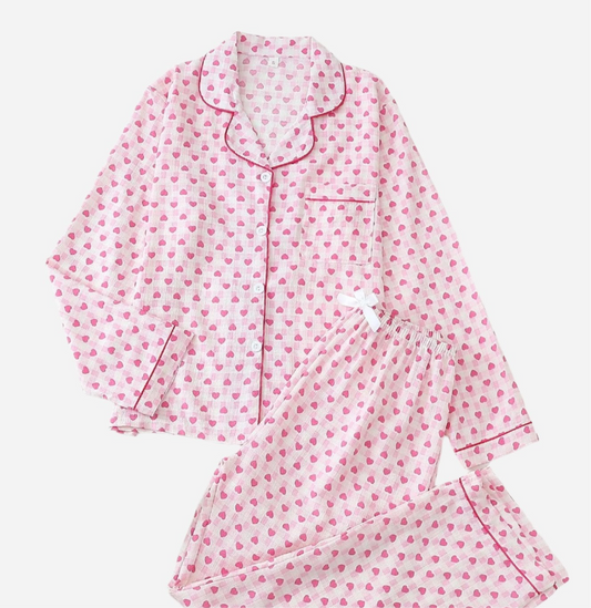 Gingham Pyjama Set