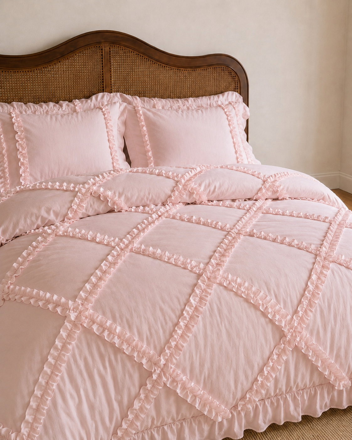Andrea Pink Quilt Cover Set