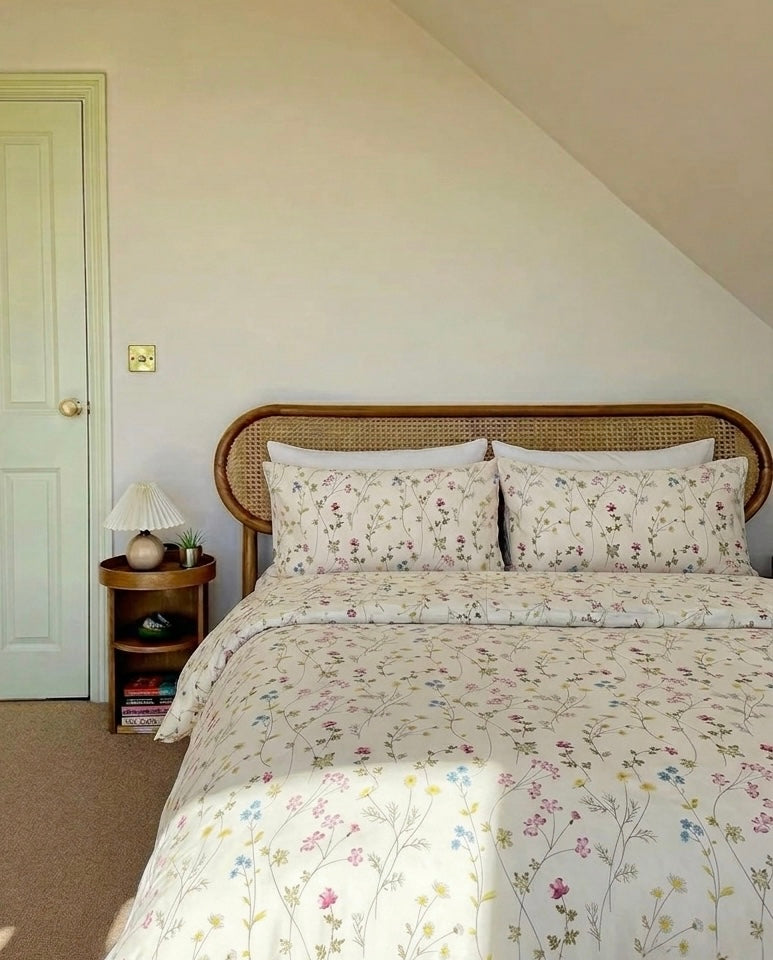 Flora Cotton Quilt Cover Set