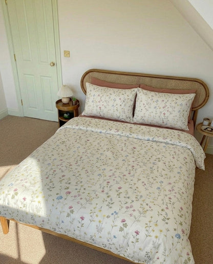 Flora Cotton Quilt Cover Set