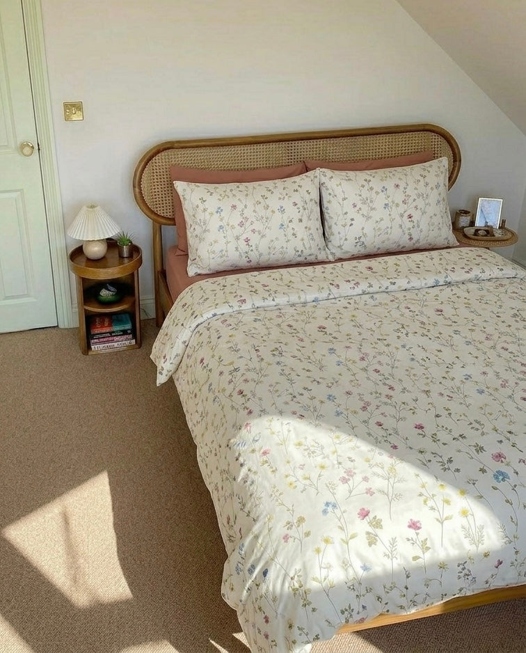 Flora Cotton Quilt Cover Set