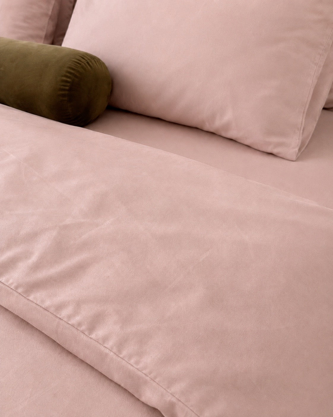 Lightweight Blush Pink Quilt Cover Set