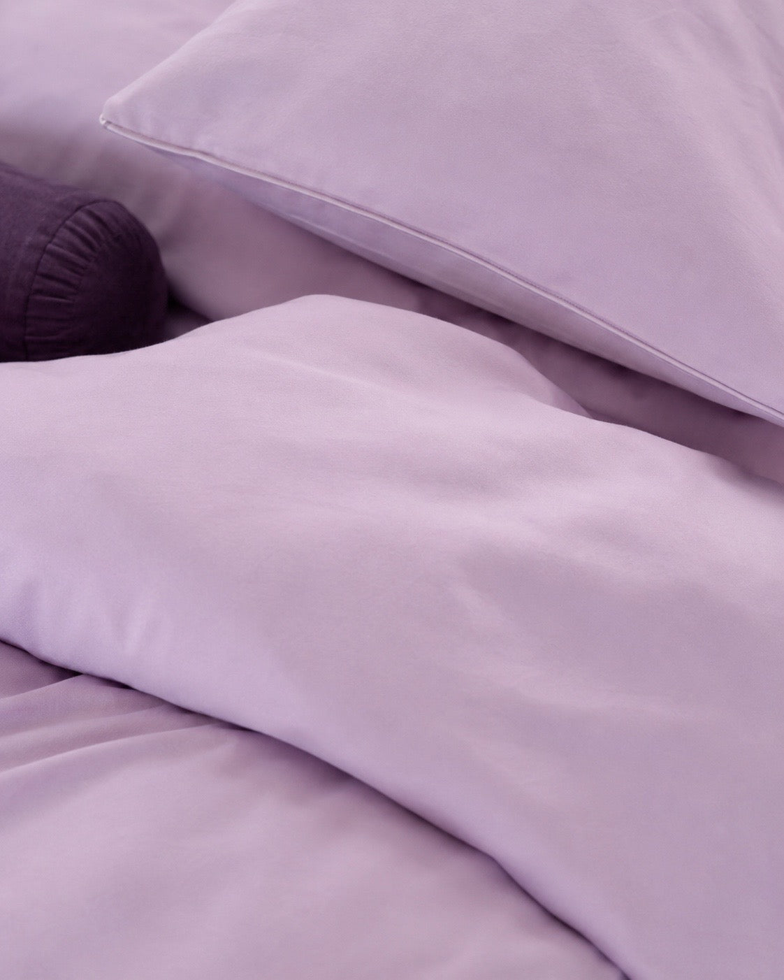 Lightweight Purple Quilt Cover Set