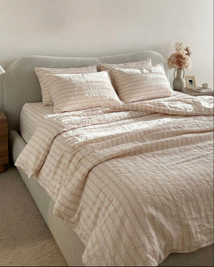 Tabitha Washed Cotton Quilt Cover Set