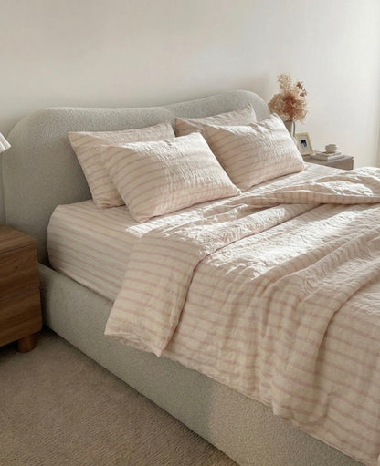 Tabitha Washed Cotton Quilt Cover Set