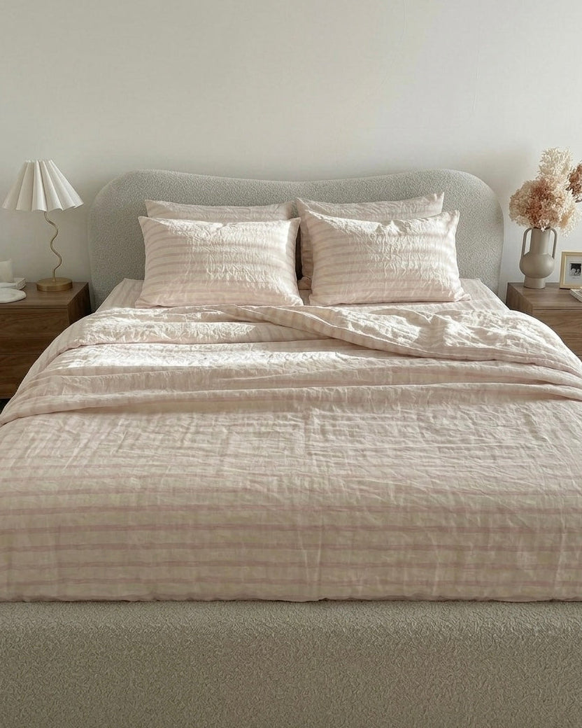 Tabitha Washed Cotton Quilt Cover Set