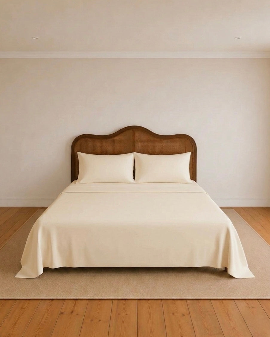 Lightweight Beige Flat Sheet