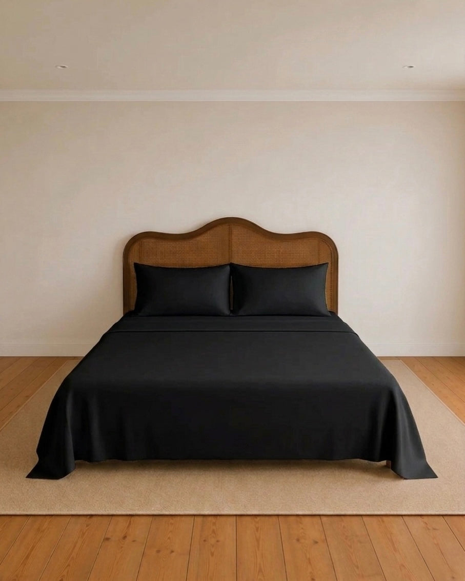 Lightweight Black Flat Sheet