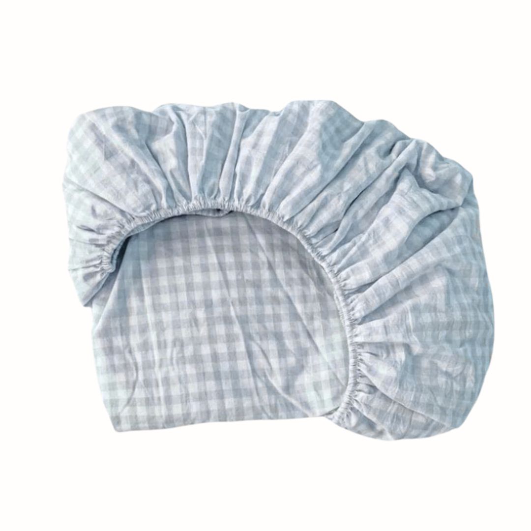 Gingham Fitted Sheet