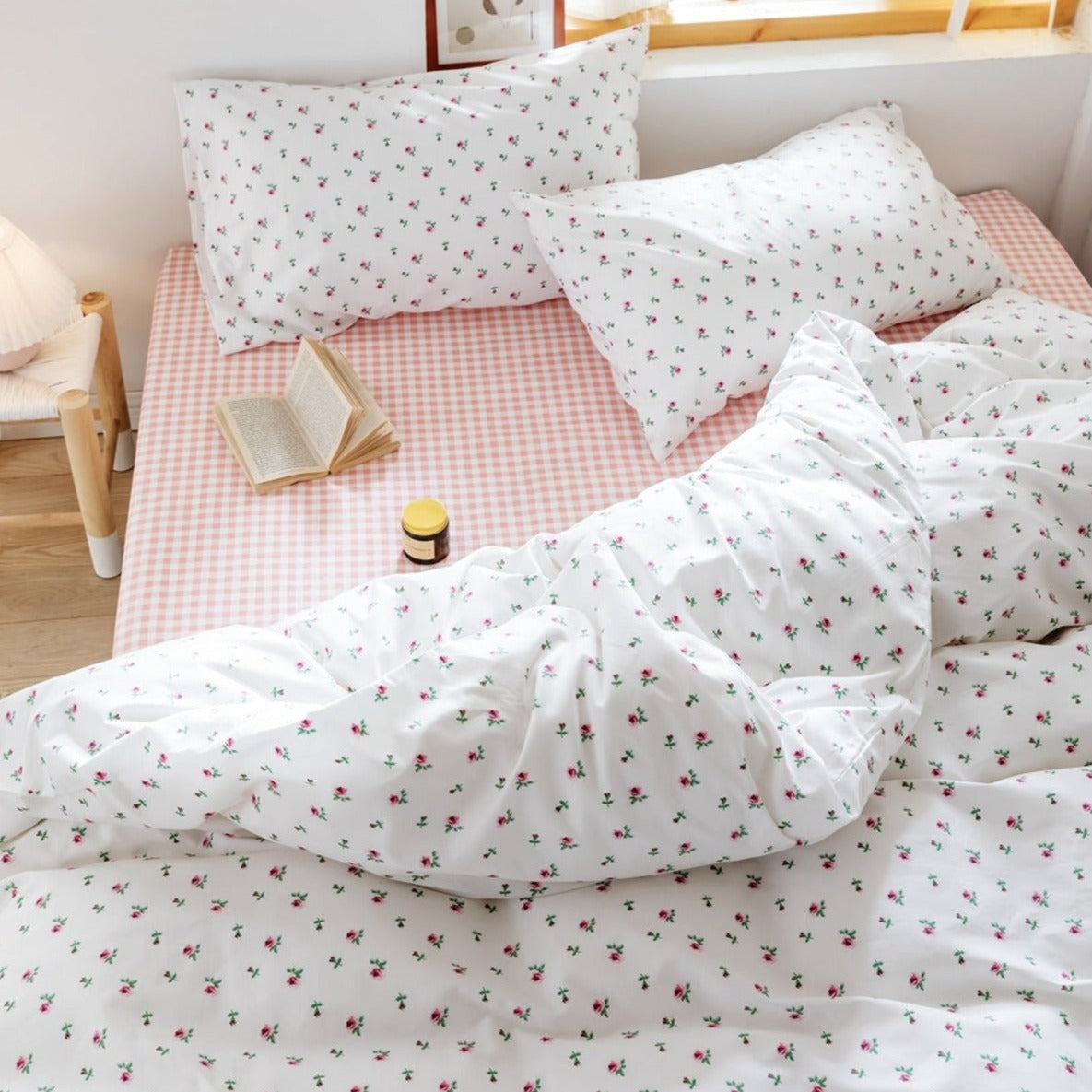 Cotton Floral Duvet Cover Set – The Alchemist's Home